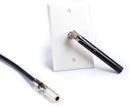 Coaxial (Coax) Pocket Continuity Tester (Tracer) with Voltage Toner (Sound) and Barrel Connector Bundle, For testing, labeling, and identifying coaxial lines - Long - POCKET TONER