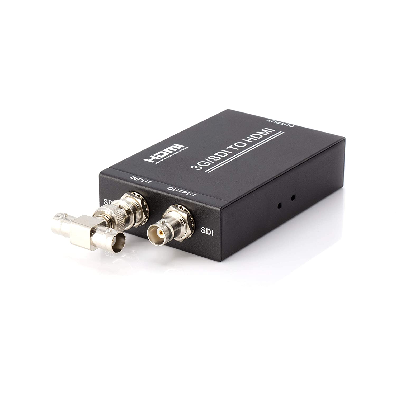 BNC T Adapter - T-Shaped Coax Splitter - 1 Male Port to 2 Female Ports, Coaxial Cable Extension - 10 Pack