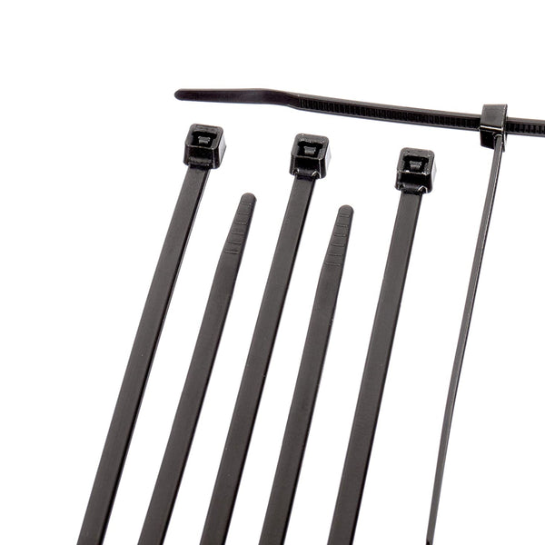 14 inch Black Nylon Zip Ties - Strong Zip Tie, Wire Ties