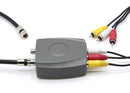 RF Modulator - RCA Composite to RF Coaxial - Converts Standard Definition Signals to Coax, Includes AV Cable