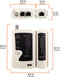 Universal Network Cable Tester Tool, BNC, RJ45, RJ11 (3-in-1) Multi-Tester White