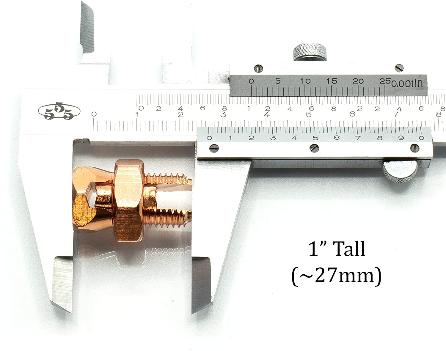 Size #4 Grounding Split Bolt - Superior Strength Split Bolt Connector Size 4 for Copper Conductors - US Manufactured - UL Listed -for: Antenna, Satellite, DIRECTV, CATV, and more - 4 Pack