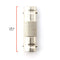 BNC Connectors, Female to Female Coupler - 50 Pack - (Barrel Connector) Adapter for Security Camera CCTV, SDI, HD-SDI