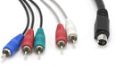 10 Pin Audio and Video Cable NOT S-VIDEO CABLE; for: H25, C31, C41, c41-W, C51 Direct Replacement 10 Pin to RGB; Component Red-Green-Blue and Composite Red-White Cable - for Directv