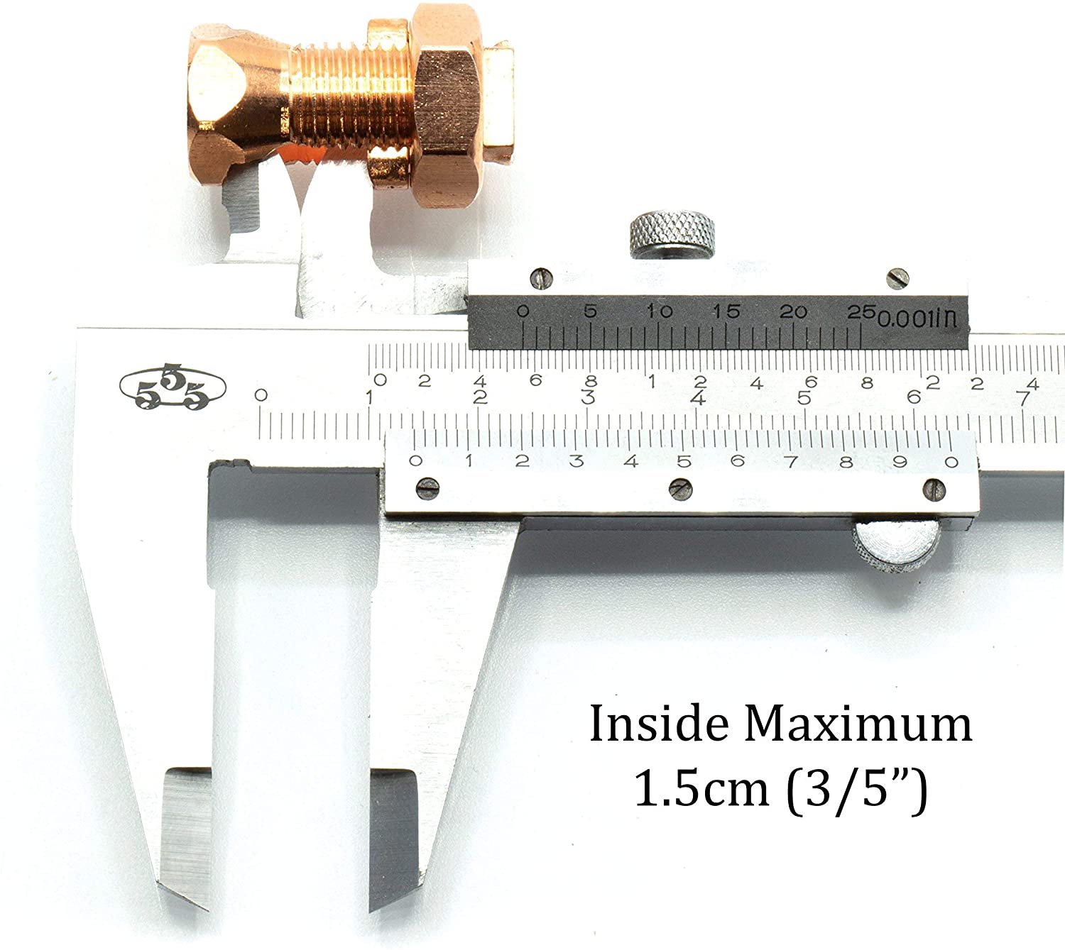 Size #4 Grounding Split Bolt - Superior Strength Split Bolt Connector Size 4 for Copper Conductors - US Manufactured - UL Listed -for: Antenna, Satellite, DIRECTV, CATV, and more - 4 Pack