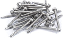 #12 Size, 2" Length (51mm) - Self Tapping Screw -- Self Drilling Screw - 410 Stainless Steel Screws = Exceptional Wear and Very Corrosion Resistant) - Hex and Phillips Head - 100pcs