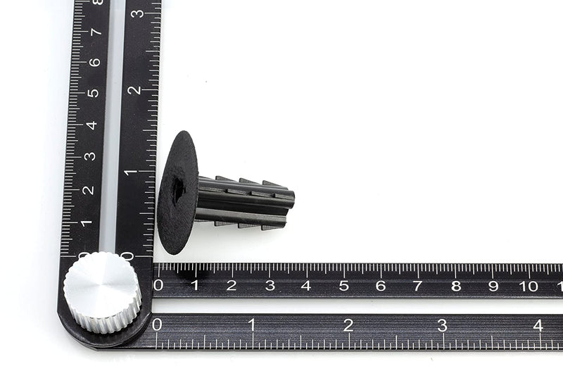 Single Feed Thru Bushing - (White) RG6 Feed Through Bushing (Grommet) Replaces Wallplates (Wall Plates) For Coax Coaxial Cable, Network Cable, CCTV - Indoor/ Outdoor Rated - 100 Pack