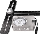 Aluminum Compass with Azimuth Gauge and Portable Bag - Waterproof Navigation Compass for Hiking Camping - High Quality Aluminum - Professional Grade