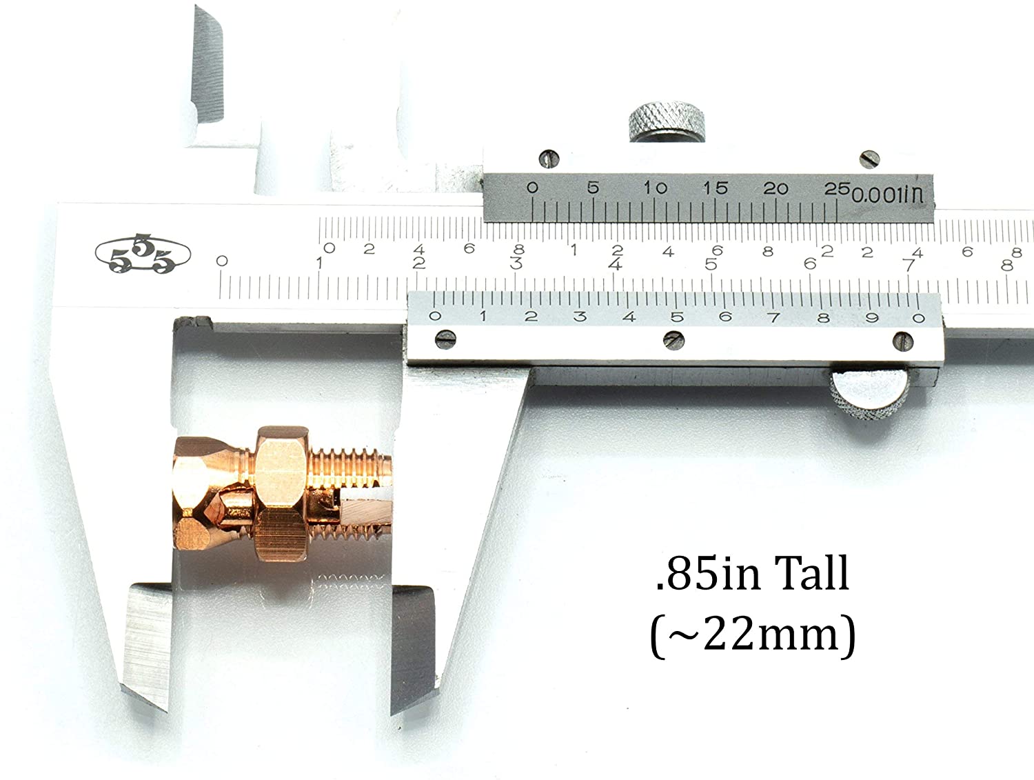 Size #8 Grounding Split Bolt - Superior Strength Split Bolt Connector Size 8 for Copper Conductors - US Manufactured - UL Listed -for: Antenna, Satellite, DIRECTV, CATV, and more - 10 Pack
