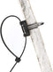 Cable Tie Base Saddle Mount Wire Holder Organizer - Zip Tie Mounting Block - Wire Bundle Tie Mount for Zip Ties Black - 10 Pack