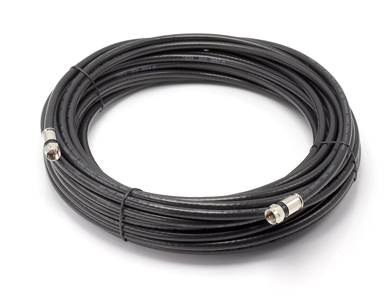 Cable Coaxial RG6 Ultra Delgado Para Instalaciones En Ventanas Y