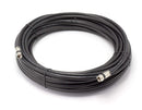 150' Feet, Black RG6 Coaxial Cable (Coax Cable) | Compression Connectors, F81/RF