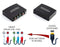 4K HDMI to YPbPr Component Converter 5RCA - 1080i Video Converter Adapter Kit with HDMI and RGB Cable - (Black)