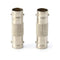 BNC Connectors, Female to Female Coupler - 50 Pack - (Barrel Connector) Adapter for Security Camera CCTV, SDI, HD-SDI