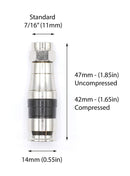 RG11 Coaxial Cable Connectors | Coax Compression Fittings w Water Tight – 10 ea