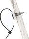 Cable Tie Base Saddle Mount Wire Holder Organizer - Zip Tie Mounting Block - Wire Bundle Tie Mount for Zip Ties White - 10 Pack