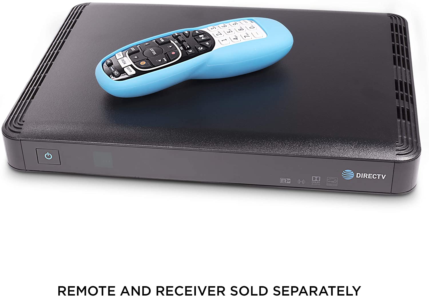 THE CIMPLE CO - DirecTV Compatible Remote Control Case - RC70, RC70H, RC71, RC71H, RC72, RC73, and RC73B - Rubber Protective Skin - Blue Non-Slip Sleeve - 1 Pack