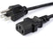 AC Power Cord (3 Prong) - 10 Feet (3 Meter), Black - Premium Quality Copper Wire Core - Computer, Medical, Server & Desktop - NEMA 5-15 to C13 / IEC 320 - UL Listed Power Cable