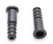 Coaxial Cable Weather Boot - RG6 Connectors RG59 Ends Coaxial Boots - Weatherproof (Black) - Pack of 100