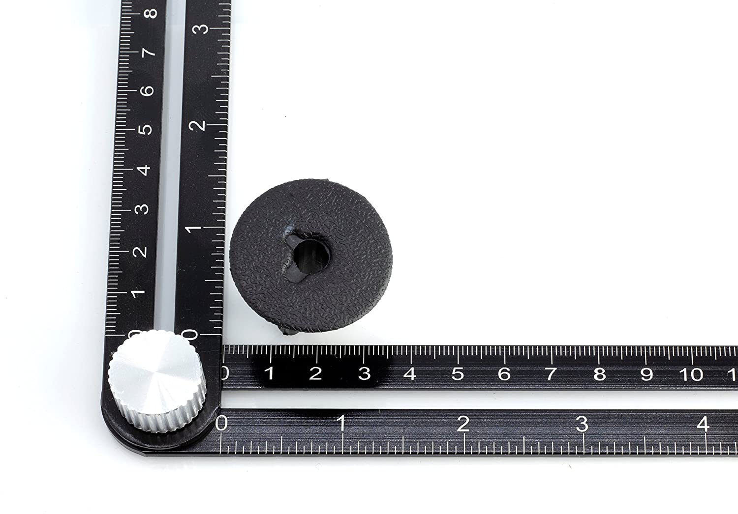 Single Feed Thru Bushing - (White) RG6 Feed Through Bushing (Grommet) Replaces Wallplates (Wall Plates) For Coax Coaxial Cable, Network Cable, CCTV - Indoor/ Outdoor Rated - 100 Pack
