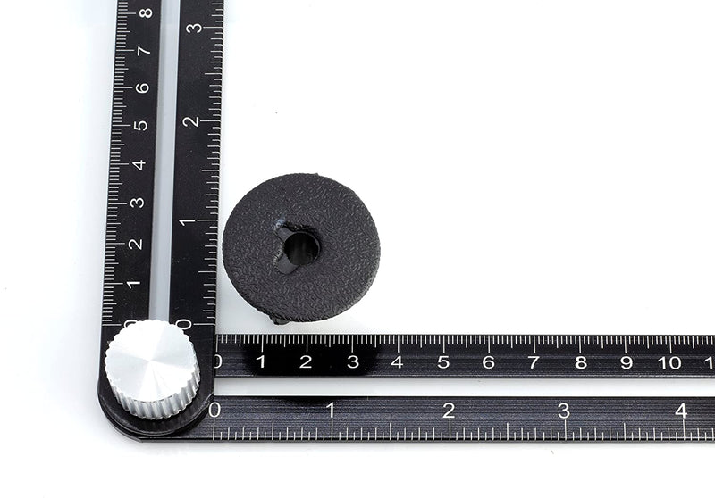Single Feed Thru Bushing - (White) RG6 Feed Through Bushing (Grommet) Replaces Wallplates (Wall Plates) For Coax Coaxial Cable, Network Cable, CCTV - Indoor/ Outdoor Rated - 10 Pack