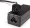 AC Power Cord (3 Prong) - Black, 6 Feet (1.8 Meter) - Premium Quality Copper Wire Core - Mouse Style for Laptops, Computers, & Power Supplies - NEMA 5-15P to C5 / IEC 320 - UL Listed