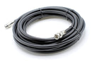 HD SDI Cable | Black Coaxial BNC Male to Male 100ft | 75 Ohm 3Gbps