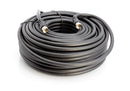 Quality RF Coaxial Cable 100 FT | BLACK | Premium RG6 F-Type Coax – 75 Ohm