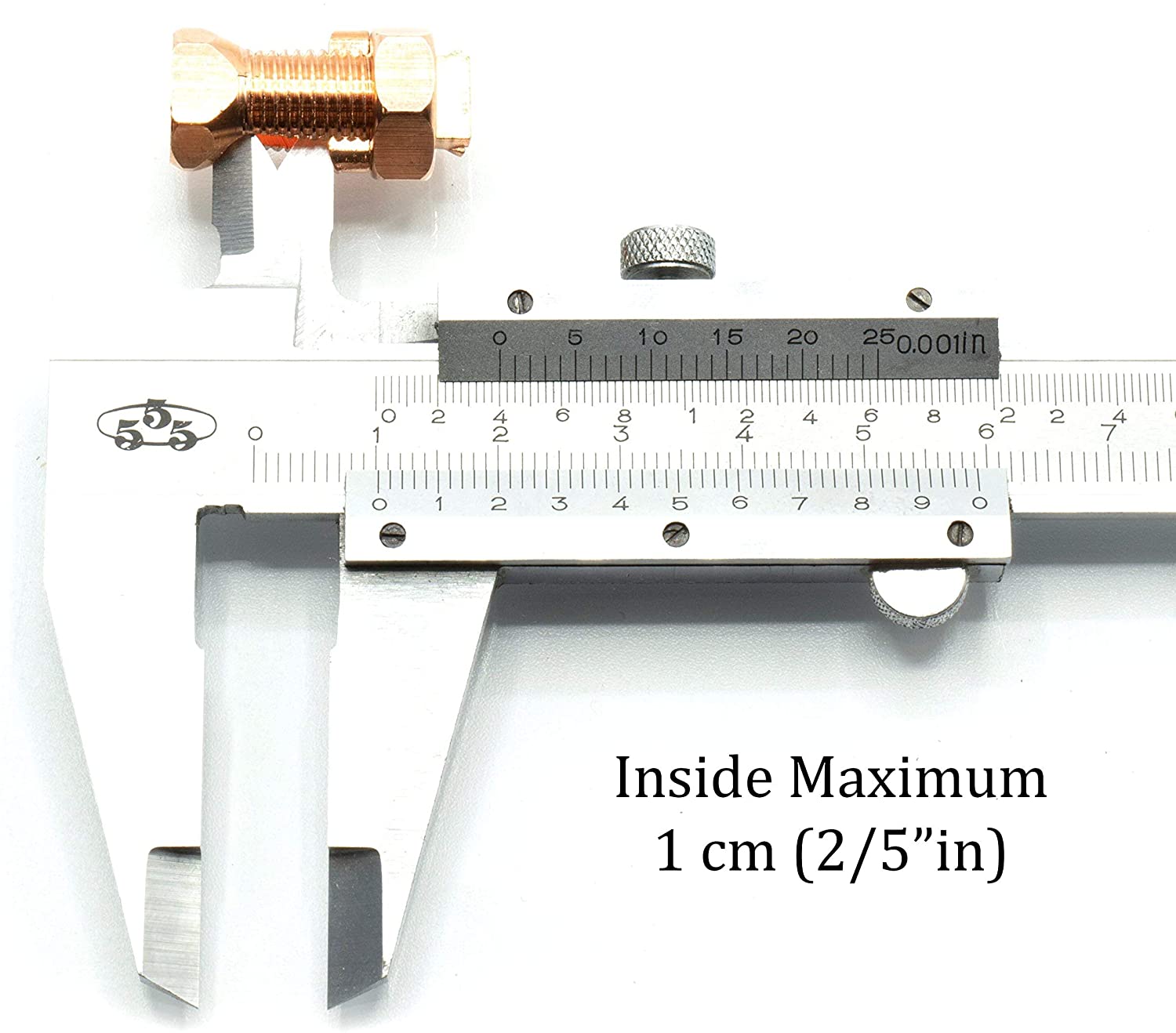 Size #8 Grounding Split Bolt - Superior Strength Split Bolt Connector Size 8 for Copper Conductors - US Manufactured - UL Listed -for: Antenna, Satellite, DIRECTV, CATV, and more - 10 Pack