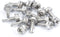 #8 Size, 1/2" Length (13mm) - Self Tapping Screw -- Self Drilling Screw - 410 Stainless Steel Screws = Exceptional Wear and Very Corrosion Resistant) - Hex and Phillips Head - 100pcs