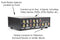 4 Way AV Switch - 4 Input 1 Output RCA Selector Switch for Composite Audio and Video - Switcher Box - Includes RCA Composite Cable (Black)