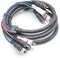 Component and Composite Video Audio Cable - (1 Pack) Quality Plated 5 RCA Cables (12 ft Length) - supports 480i, 480p, 720p and 1080i