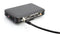 Coaxial Cable (Coax Cable) 3ft with Easy Grip Connector Caps- Black - 75 Ohm RG6 F-Type Coaxial TV Cable - 3 Feet Black