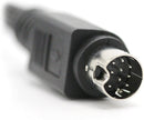 10 Pin to Composite Cable; NOT S-VIDEO CABLE, for Audio and Video; 10 DIN pin to AV - Connects to H25, C31, C41, C41-W, C51, C61, & C61-K- DIRECTV and AT&T Replacement Cable - 6ft