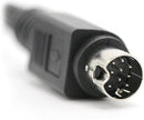 10 Pin to Composite Cable; NOT S-VIDEO CABLE, for Audio and Video; 10 DIN pin to AV - Connects to H25, C31, C41, C41-W, C51, C61, & C61-K- DIRECTV and AT&T Replacement Cable - 12ft