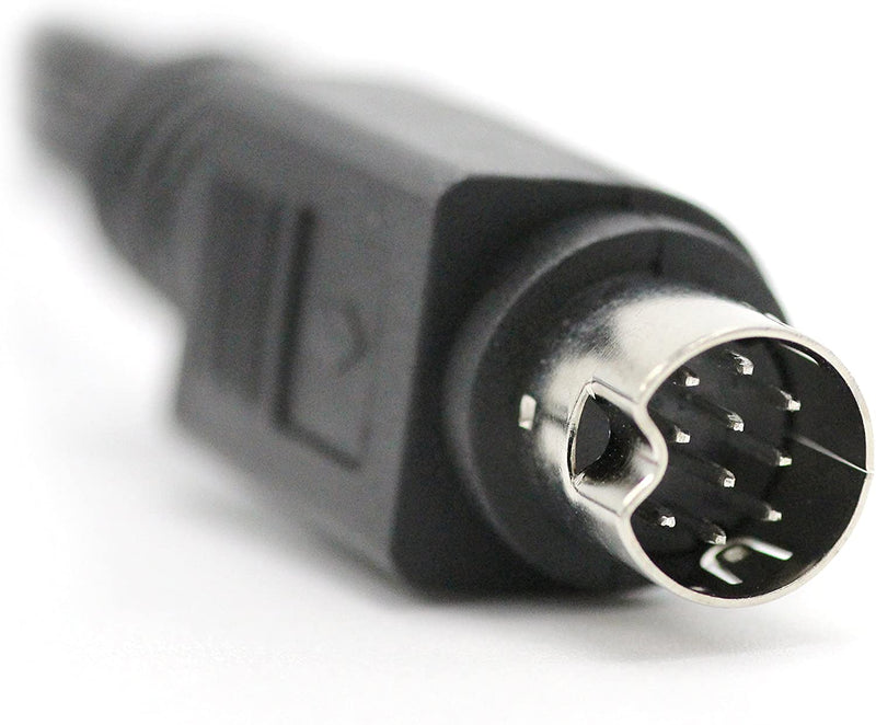 10 Pin to Composite Cable; NOT S-VIDEO CABLE, for Audio and Video; 10 DIN pin to AV - Connects to H25, C31, C41, C41-W, C51, C61, & C61-K- DIRECTV and AT&T Replacement Cable - 12ft