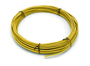 150 Feet (45 Meter) - Insulated Solid Copper THHN / THWN Wire - 10 AWG, Wire is Made in the USA, Residential, Commerical, Industrial, Grounding, Electrical rated for 600 Volts - In Yellow