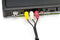 2 Way AV Switch - 2 Input 1 Output RCA Selector Switch for Composite Audio and Video - Switcher Box - Includes RCA Composite Cable (Black)