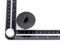 Dual Feed Thru Bushing - (Black) RG6 Feed Through Bushing (Grommet) Replaces Wallplates (Wall Plates) For Coax Coaxial Cable, Network Cable, CCTV - Indoor/ Outdoor Rated - 100 Pack