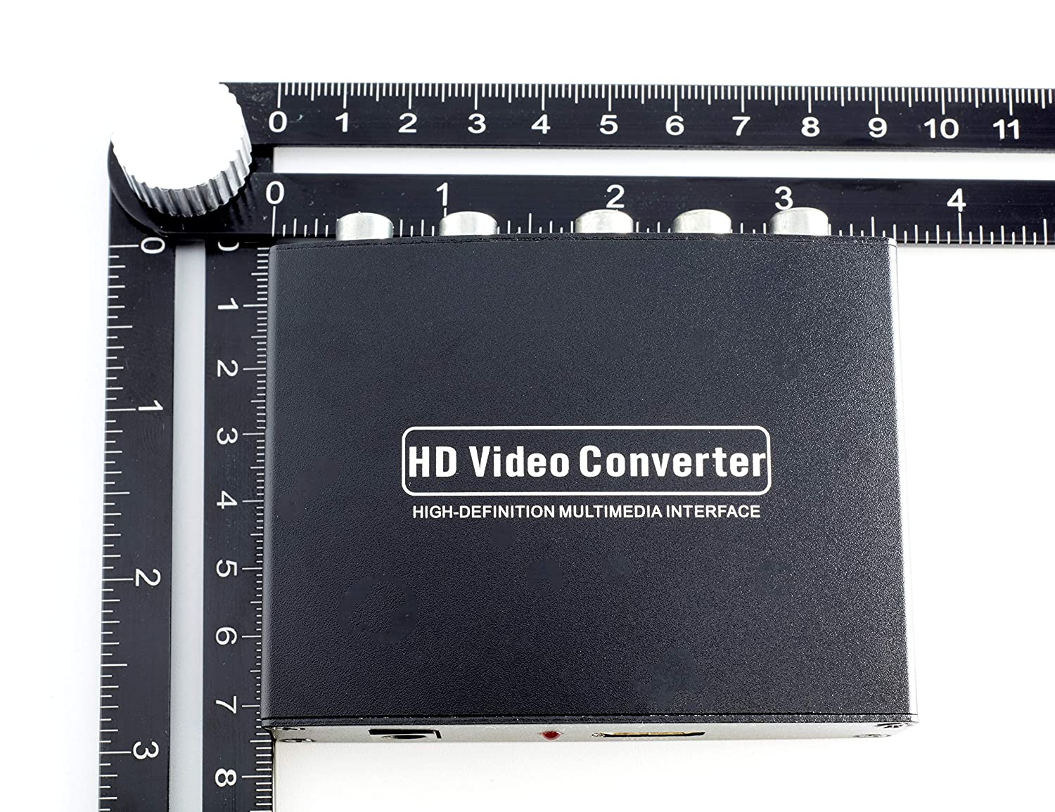 Component YPbPr to HDMI Converter Kit - RGB to HDMI Adapter with HDMI and Component Cable for 1080 HDTV (Black)