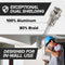 BNC Cable, White RG6 HD-SDI and SDI Cable (with two male BNC Connections) - 75 Ohm, Professional Grade, Low Loss Cable - 35 feet (35')