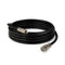 Black, 6 ft BNC to RCA RG6 Cable - Professional Grade - Male BNC to Male RCA Cable  - BNC Cable - 75 Ohm Coaxial, 50/75 Ohm Connectors, SDI, HD-SDI, CCTV, Camera, and More - 6 Feet Long, in Black
