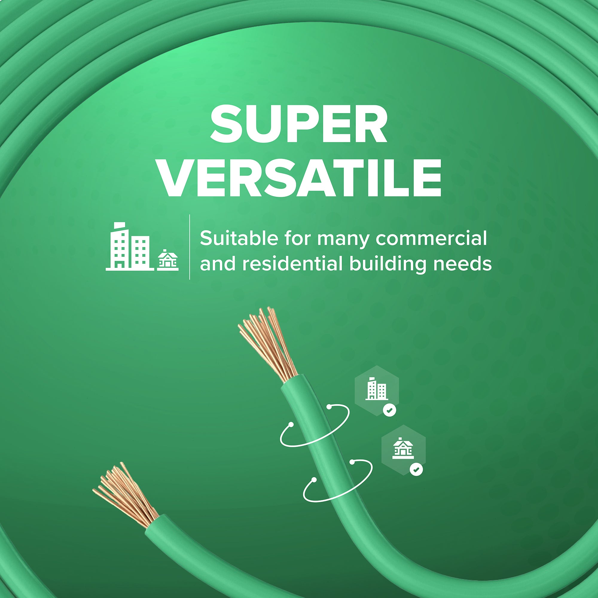 200 Feet (60 Meter) - Insulated Stranded Copper THHN / THWN Wire - 12 AWG, Wire is Made in the USA, Residential, Commercial, Industrial, Grounding, Electrical rated for 600 Volts - In Green