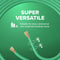 150 Feet (45 Meter) - Insulated Stranded Copper THHN / THWN Wire - 14 AWG, Wire is Made in the USA, Residential, Commercial, Industrial, Grounding, Electrical rated for 600 Volts - In Green