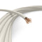 25 Feet (7.5 Meter) - Insulated Stranded Copper THHN / THWN Wire - 10 AWG, Wire is Made in the USA, Residential, Commercial, Industrial, Grounding, Electrical rated for 600 Volts - In White