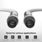 25' Feet, White RG6 Coaxial Cable with rubber booted - Weather Proof Indoor / Outdoor Rated Connectors, F81 / RF, Digital Coax for CATV, Antenna, Internet, Satellite, and more