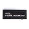HD 1X4 HDMI Splitter Powered Kit - 4 Port Hub 1 in 4 Out - 4 HDMI Powered Splitter Box - 1080P, 2K, 3D, 4K, UHD, HDCP, YUV, HDR - Quad Monitor - Includes 4K and UHD - and HDMI Cable