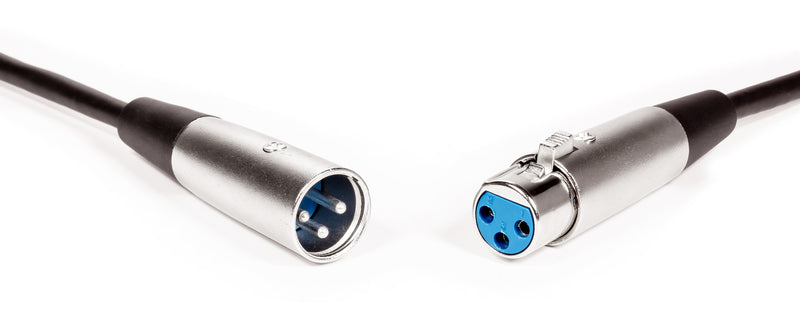 Extension Cable for Microphone | XLR Male to XLR Female Cable | 3P, 3 feet